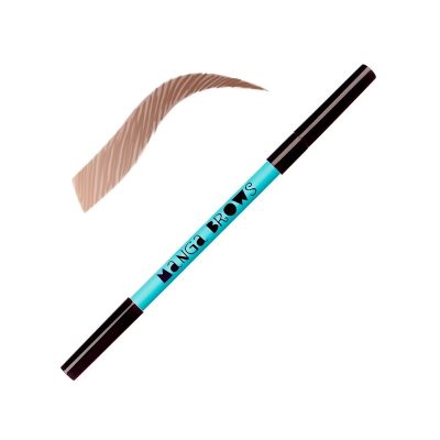 manga brows warm blonde soft brown