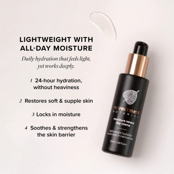Retreatment Botanics Moisture Renew Day Crème Lehký pleťový hydratační krém 3
