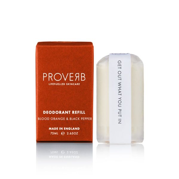 Proverb Blood Orange & Black Pepper deodorant Core