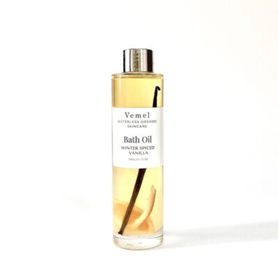 Winter Spiced Vanilla Bath Oil - Zimní olej do koupele s kořením a vanilkou