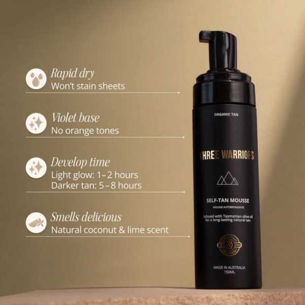 Three Warriors Tan Routine - Opalovací sada TAN ROUTINE 10