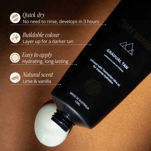 Three Warriors Tan Routine - Opalovací sada TAN ROUTINE 11