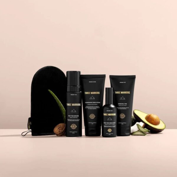 Three Warriors Tan Routine - Opalovací sada TAN ROUTINE