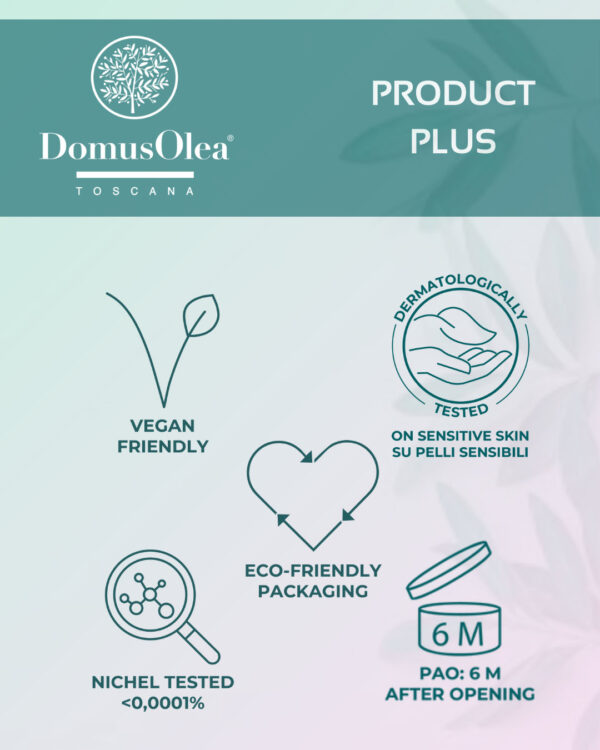 Domus Olea Toscana IDRA-SCRUB VISO DOPPIO GRANULO Hydrofilní pleťový peeling s dvojitým účinkem 3