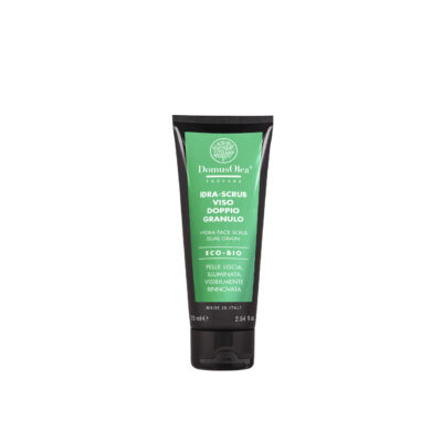 Domus Olea Toscana IDRA-SCRUB VISO DOPPIO GRANULO Hydrofilní pleťový peeling s dvojitým účinkem