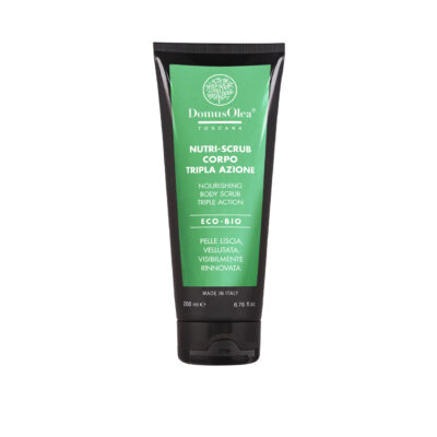 Domus Olea Toscana Nutri-Scrub Corpo Tripla Azione Výživný tělový peeling s trojitým účinkem