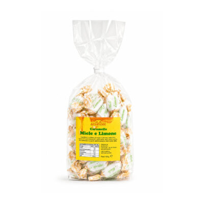 Apinfiore Caramelle Goccia dOro al Miele e Limone Bonbony Goccia dOro s medem a citronem